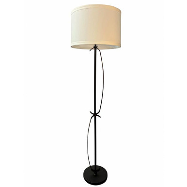 Lyndon 2 Light Curved Floor Lamp 65 Inch and 18 Inch Wide by House of Troy - LY703