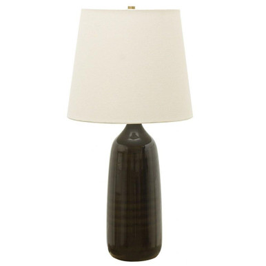 Scatchard 1 Light Stoneware Table Lamp 31 x 15 Inches by House of Troy - GS101-BG