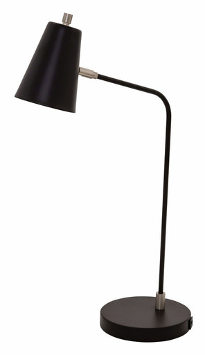 Kirby 6.2W 1 LED Table Lamp 23.5 x 15 Inches by House of Troy - K150-BLK