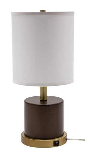 Rupert 1 Light Table Lamp 19.5 x 9 Inches by House of Troy - RU752-BLK