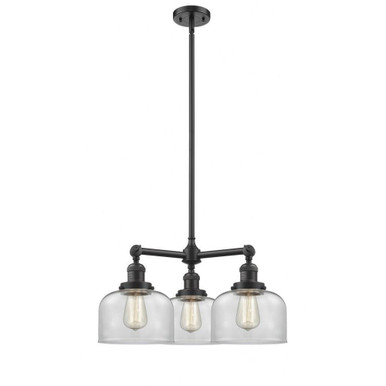 Bell 3 Light Medium Chandelier by Innovations - 207-G7
