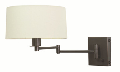 Decorative 1 Light Swing Arm Wall Sconce 12.5 Inch Tall by House of Troy - WS776