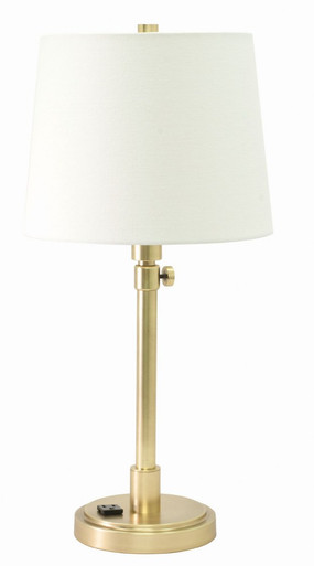 Townhouse 1 Light Adjustable Table Lamp with Convenience Outlet of Troy - TH751