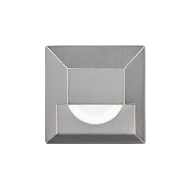 4W 1 LED Square Beveled Half Square Top Inground Indicator Light by WAC - 2061