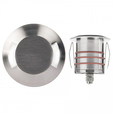 4.1W 1 LED Round Beveled Bi Directional Top Inground Indicator Light by WAC - 2071