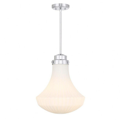 Bartlet 1 Light Pendant 17 Inch Tall and 14 Inch Wide By Savoy House - 7-0108-1