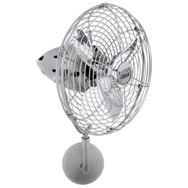 Bruna Parede Ceiling Fan 13 Inches Wide Damp Rated by Matthews Fans - BP-19-D