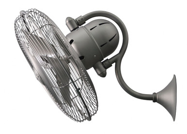 Laura 3 Blade Oscillating Wall Fan 14.5 X 16 Inch Wide by Matthews Fans - LL
