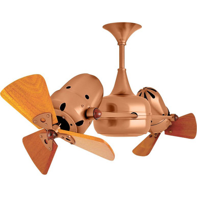 Duplo Dinamico 6 Blade Ceiling Fan 39 Inches Wide by Matthews Fans - DD