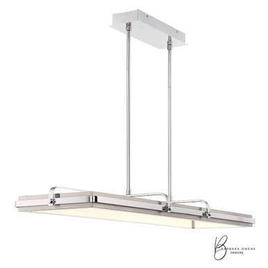 Annilo 1 Light Small Rectangular Chandelier by Eurofase - 44822-019
