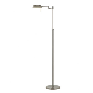 Clemson 10W LED Pharmacy Swing Arm Adjustable Floor Lamp 61 x 21.25 x Cal  - BO-2844FL