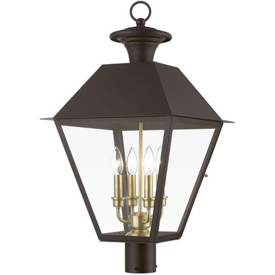 Wentworth 4 Light Extra Large Outdoor Post Lantern 27.5 x 15 In by Livex  - 27223