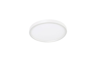 Edge Round 12W 1 LED Flush Mount with 1–10V Dimmer 5.38 Inch Wide by AFX - EGRF06LAJD5
