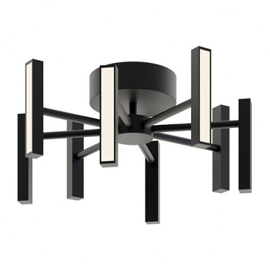 Indra 336W 7 LED 16 Inch Wide Semi Flush Mount by AFX - IDRC16LAJUD