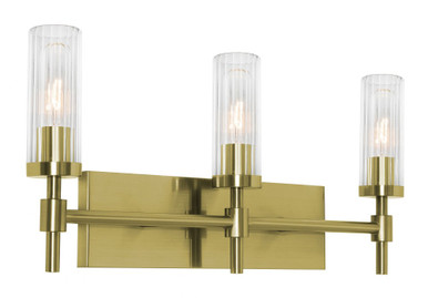 Huntington 3 Light Vanity Light by AFX - HNTV2411MB