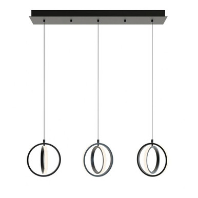 Lock 3 Light Small Linear Pendant by AFX - LCKP09L30D1LNR3