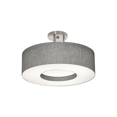 Montclair 42W 1 LED 19.25 Inch Wide Semi Flush Mount by AFX - MCF1932-10751925