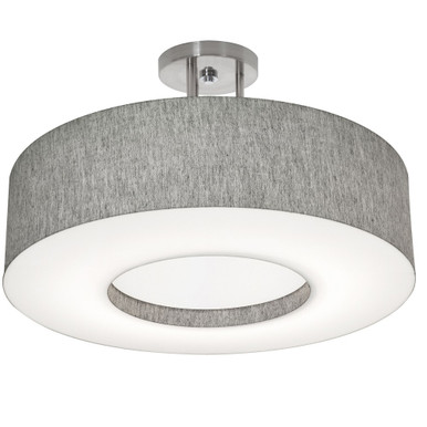 Montclair 2 Light 19.25 Inch Wide Semi Flush Mount by AFX - MCF1932MBSF