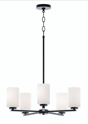 Leo 5 LED Pendant 16 Inches Tall and 24 Inches Wide by AFX - LEOP24MB