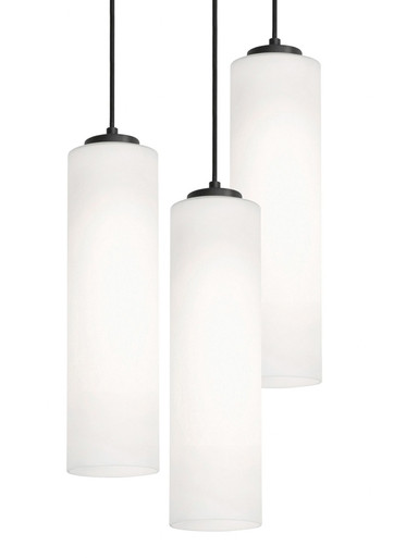 Leo 3 Light Pendant 7.5 Inch Tall and 18 Inch Wide by AFX - LEOP0412MBRND3