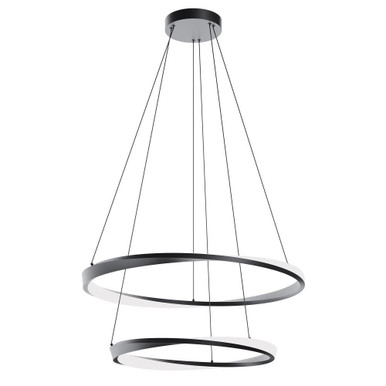 Oberon 25W 2 LED Pendant 1.5 Inch Tall and 1.4 Inch Wide by Afx - OBRP2432LAJUD
