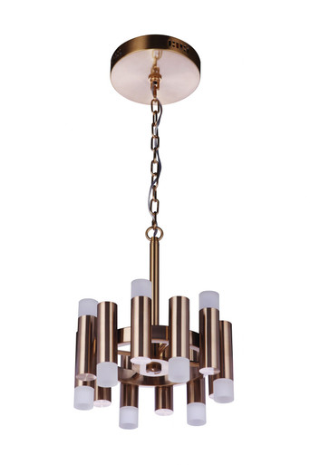 Simple Lux 12 Light 12.01 Inch Wide Semi Flush Mount by Craftmade - 57552