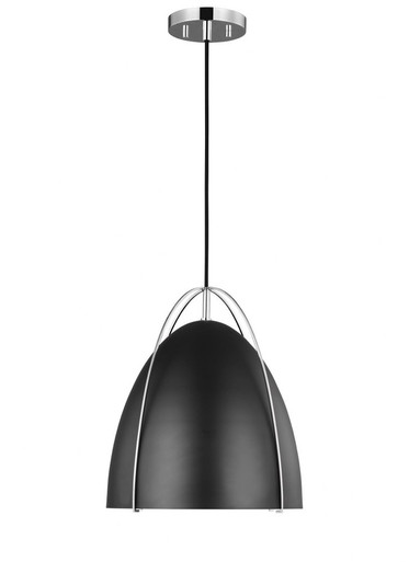 Norman 1 Light Medium Pendant 15.25 Inch Tall by Visual Comfort Studio - 6551701