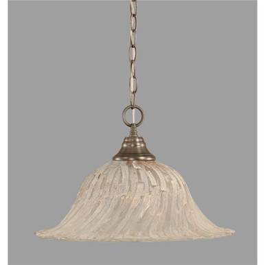 Any 1 Light Large Pendant 17 Inch Wide by Toltec - 10-17-11-