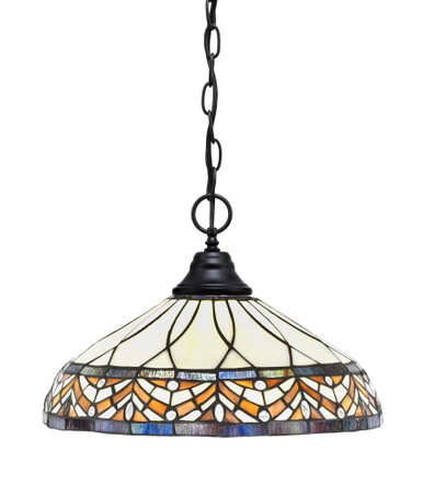 Any 1 Light Large Pendant 11 Inch Tall by Toltec - 10-16-11-
