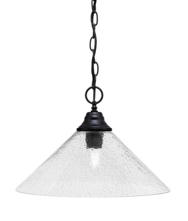1 Light Large Pendant 10.75 Inch Tall by Toltec - 10-26