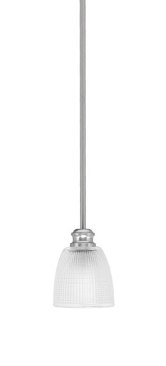 Edge 1 Light Mini Stem Hung Pendant 6.25 Inch Tall by Toltec - 1151-5-6.25