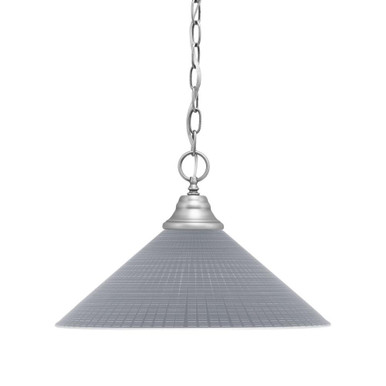 1 Light Large Pendant 10.25 Inch Tall by Toltec - 10-40