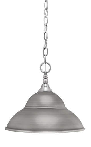 1 Light Chain Hung Mini Pendant 10.75 x 13 Inch by Toltec 11-BN-428-BN - 11-BN-428-BN