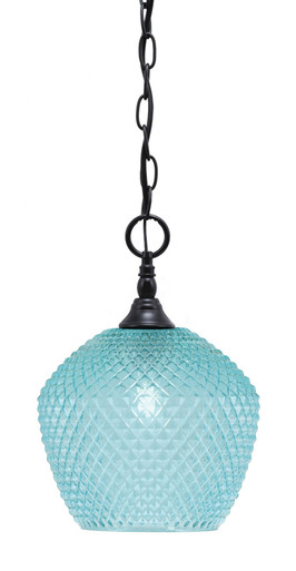1 Light Chain Hung Mini Pendant 13 x 9 Inch by Toltec 11-BC-4922 - 11-BC-4922