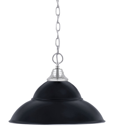 1 Light Large Pendant 11.25 Inch Tall by Toltec - 10-49