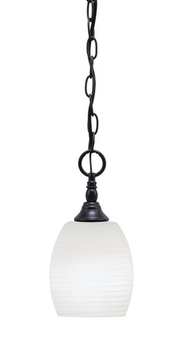 1 Light Chain Hung Mini Pendant 10.25 x 5 Inch by Toltec 11-BC-615 - 11-BC-615