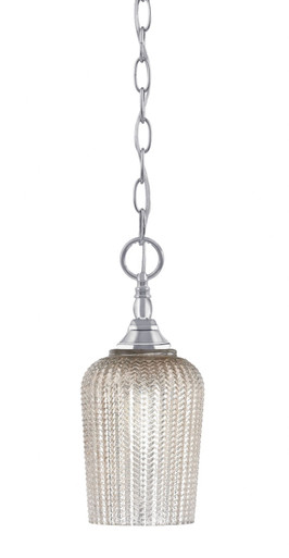 1 Light Chain Hung Mini Pendant 12 x 5 Inch by Toltec 11-BC-4250 - 11-BC-4250