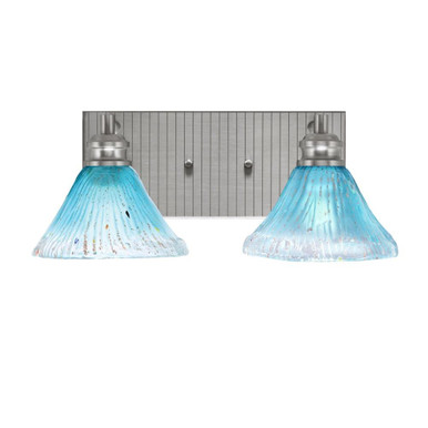 Edge 2 Light Vanity Light 16.5 Inch Length by Toltec - 1162-BN-458