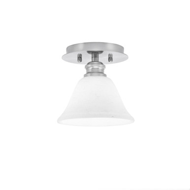 Edge 1 Light 7 Inch Wide Semi Flush Mount by Toltec - 1160-7