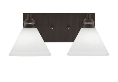 Edge 2 Light Vanity Light 16 Inch Length by Toltec - 1162-BN-302