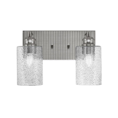 Edge 2 Light Vanity Light 13 Inch Length by Toltec - 1162-BN-3002