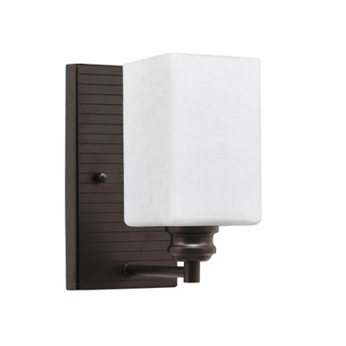 Edge 1 Light Up Glass Wall Sconce by Toltec - 1161-3053