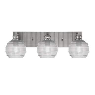 Edge 3 Light Vanity Light 23.75 Inch Length by Toltec - 1163-ES-5110
