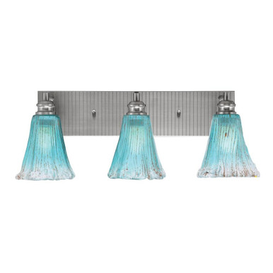 Edge 3 Light Bath Bar Vanity Light by Toltec - 1163-ES-725