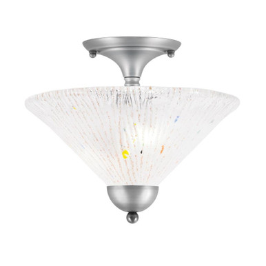 Any 2 Light 11.5 Inch Tall Semi Flush Mount by Toltec - 120-12115