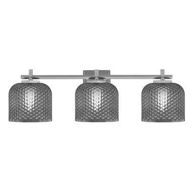 Franklin 3 Light Bar 7.5 Inch Tall and 26.75 Inch Length by Toltec - 1213-75-2675_P