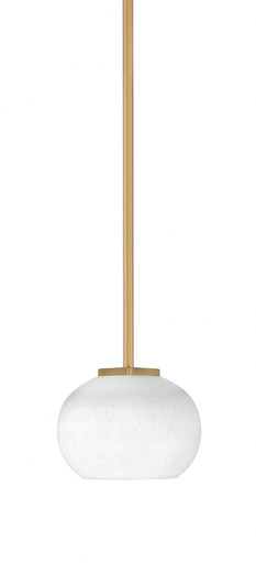 Franklin 1 Light Stem Hung Mini Pendant 5.75 Inch X 7 Inch Length by Toltec - 1201-575-7