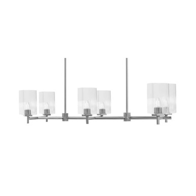 Franklin 6 Light Island 8.5 Inch Tall and 36 Inch Length by Toltec - 1226-85-36