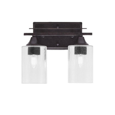 Uptowne 2 Light Vanity Light 11.25 Inch Length by Toltec - 132--1025-1125