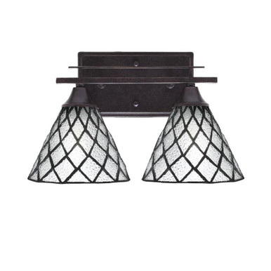 Uptowne 2 Light Vanity Light 14.5 Inch Length by Toltec - 132--85-145